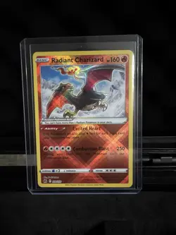 Pokemon TCG Radiant Charizard Crown Zenith 020/159 Holo Radiant Rare - Image 1