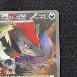 N’s Zoroark EX 185/159 SIR Special Illustration Rare Journey Together Pokemon - Image 4