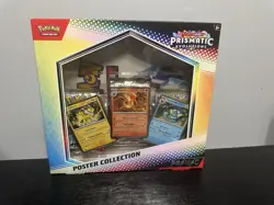 Pokemon TCG Scarlet And Violet Prismatic Evolutions Poster Collection Brand New - Image 2