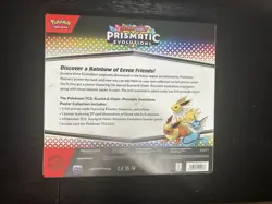 Pokemon TCG Scarlet And Violet Prismatic Evolutions Poster Collection Brand New - Image 3