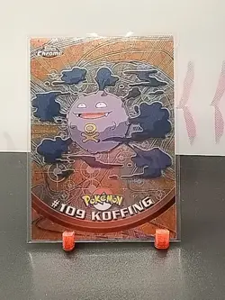 2000 Topps Chrome Pokemon TV Animation Edition Series 2 #109 Koffing - Image 1