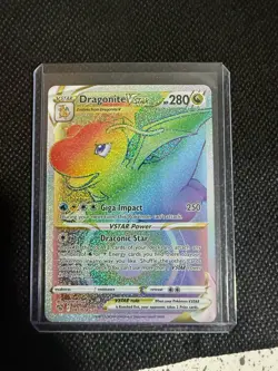 Dragonite VSTAR (Secret) 081/078 Pokemon GO Holo - Image 1