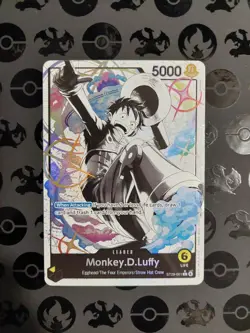 One Piece Monkey D Luffy ST29-001 Alt Art Starter Deck 29 Egghead Foil NM ENG - Image 1
