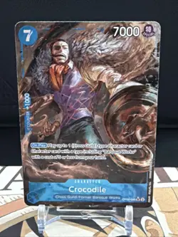 Crocodile (046) (Parallel) OP09-046 Emperors in the New World Foil - Image 1