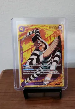 One Piece TCG Mr.2 Bon Kurei (Bentham) EB01-061 SEC PRB02 Secret Rare English - Image 1