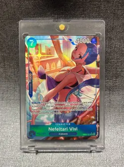 One Piece EB04-025 Nefeltari Vivi Alt Art OP14 The Azure Sea’s Seven ENGLISH NM - Image 1