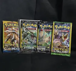 4 X 3 Card Booster Pack Pokemon - Celestial Storm & More - Image 1