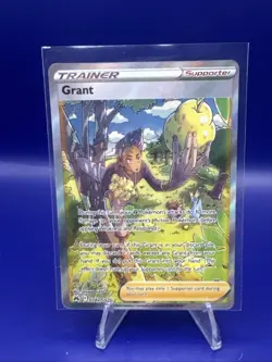Grant GG62/GG70 Full Art Trainer Crown Zenith Pokemon Card NM - Image 1