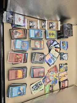 Mix Lot Of Trading Cards Magic The Gathering Digimon Sport Cards Pokemon - Image 1