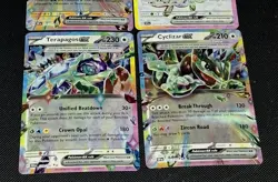Pokemon TCG Surging Sparks 4 Ex Card Bundle #'s 222 106 159 / SCR #128 Near Mint - Image 3