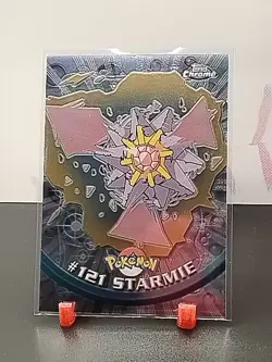 2000 Topps Chrome Pokemon Cards - Series 2 - Starmie #121 NM/LP - Image 1