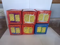 VINTAGE 1999 Burger King Nintendo Pokemon 23K Gold Plated Trading Card Set of 6 - Image 3