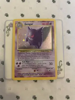 Pokemon 2002 TCG Gengar Legendary Collection Holo Rare Card 11/110 - Image 1