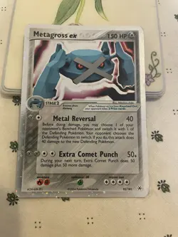 Pokemon TCG Holofoil Metagross EX TCG Card Hidden Legends (95/101) - Image 1