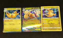 Dragonite Ex 126/193 M2a Mega Dream Ex + Pokemon TCG Card Bundle - Image 2
