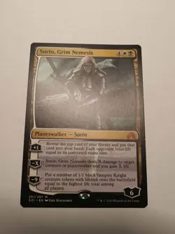 Sorin, Grim Nemesis Shadows Over Innistrad magic the gathering MTG Magic card - Image 1