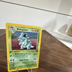 Pokemon Nidoqueen Jungle 7/64 Holo Rare 1st Edition 90 HP Card Holo - Image 3