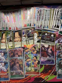 One Piece TCG OP-13 Carry On His Will Lot Over 900 Cards Common , Rare & SR’s! - Image 5