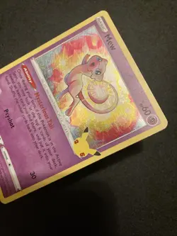 Pokemon Card TCG Mew 011/025 Celebrations Holo Rare Legendary 2021 Set LP Played - Image 3