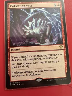 Deflecting Swat Commander 2020 50 R NM MTG - Image 1