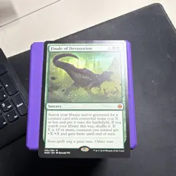 Magic: The Gathering Finale of Devastation War of the Spark Mythic Green 160/264 - Image 2