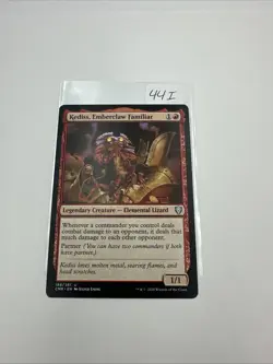 [1x] Kediss, Emberclaw Familiar Near Mint, English Commander Legends MTG Magic - Image 1