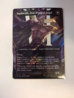 Sephiroth, Fabled SOLDIER (Borderless) (Surge Foil) Final Fantasy Foil - Image 2
