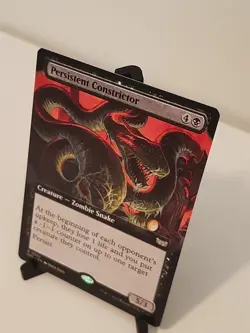 x1 NM MTG Persistent Constrictor Extended Art Non foil Duskmourn:house of horror - Image 2