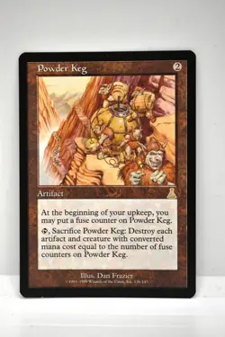 MAGIC THE GATHERING, POWDER KEG, URZA'S DESTINY, NM, NEVER BEEN PLAYED - Image 1