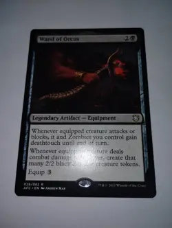 Wand of Orcus Commander: Adventures in the Forgotten Realms MTG Regular NM - Image 1