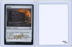Mimic Adventures in the Forgotten Realms Signed Artist Proof MTG - Image 1