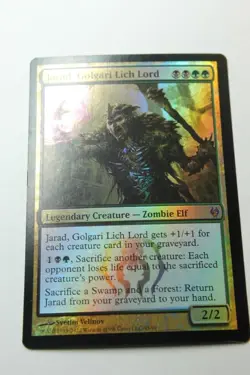MTG Jarad Golgari Lich Lord x1-Foil -Duel Decks: Izzet vs. Golgari-Lightly Playe - Image 1