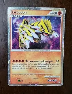 DMG! Groudon SL4 - FRENCH - 2011 Call of Legends - Shiny Holo Rare - Pokemon TCG - Image 1