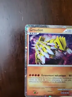 DMG! Groudon SL4 - FRENCH - 2011 Call of Legends - Shiny Holo Rare - Pokemon TCG - Image 3