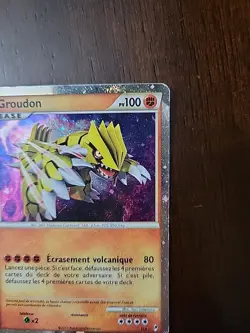 DMG! Groudon SL4 - FRENCH - 2011 Call of Legends - Shiny Holo Rare - Pokemon TCG - Image 4