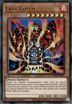 Lava Golem - Ultra Rare 1st Edition RA01-EN001 - NM - YuGiOh - Image 1