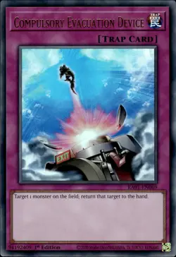 Compulsory Evacuation Device - Ultra Rare 1st Edition RA01-EN069 - NM - YuGiOh - Image 1