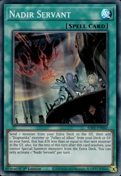 Nadir Servant - Super Rare 1st Edition RA01-EN062 - NM - YuGiOh - Image 1