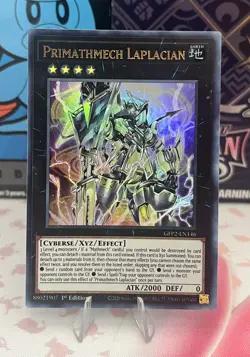 Yugioh Primathmech Laplacian GFP2-EN146 Ultra Rare 1st Ed NM - Image 1