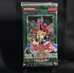 Yugioh Soul Of The Duelist Booster Pack New Sealed From Factory 1996 - Image 1