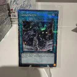 RA03-EN203 Geartown Quarter Century Secret Rare YuGiOh! NM - Image 1