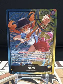 Nami - OP11-041 (Nami Deck) OP11-041 Learn Together Deck Set Foil - Image 1