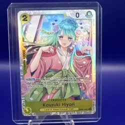 One Piece Kouzuki Hiyori OP06-106 Super Rare TCG Wings of the Captain SR English - Image 1