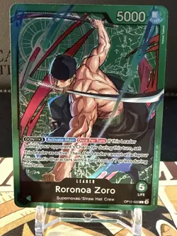 Roronoa Zoro - OP12-020 (Zoro Deck) OP12-020 Learn Together Deck Set Foil - Image 1