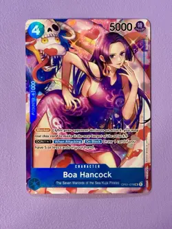 TCG One Piece English Boa Hancock (Parallel) OP01-078 Romance Dawn Foil - Image 1