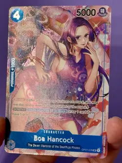 TCG One Piece English Boa Hancock (Parallel) OP01-078 Romance Dawn Foil - Image 3