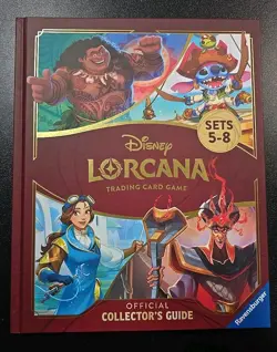 DISNEY LORCANA OFFICIAL COLLECTOR'S GUIDE: SETS 5-8 English New - Image 1