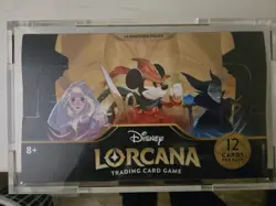 Disney Lorcana: The First Chapter Booster Box With Acrylic Case 4050368981905 - Image 1