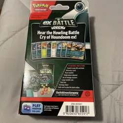 Pokemon Ex Battle Deck HOUNDOOM EX 60 Trading Card Deck NEW DD-35 - Image 2