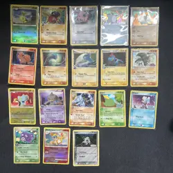 Pokemon TCG card mixed lot holos-stamped cards - Image 1